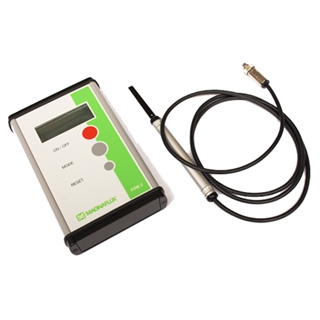 Magnetic particle inspection meters and monitoring devices